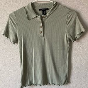 Forever 21 Green Top